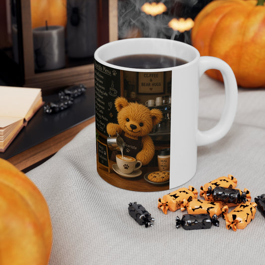 Teddy On Tour Teddy Bearista Ceramic Mug