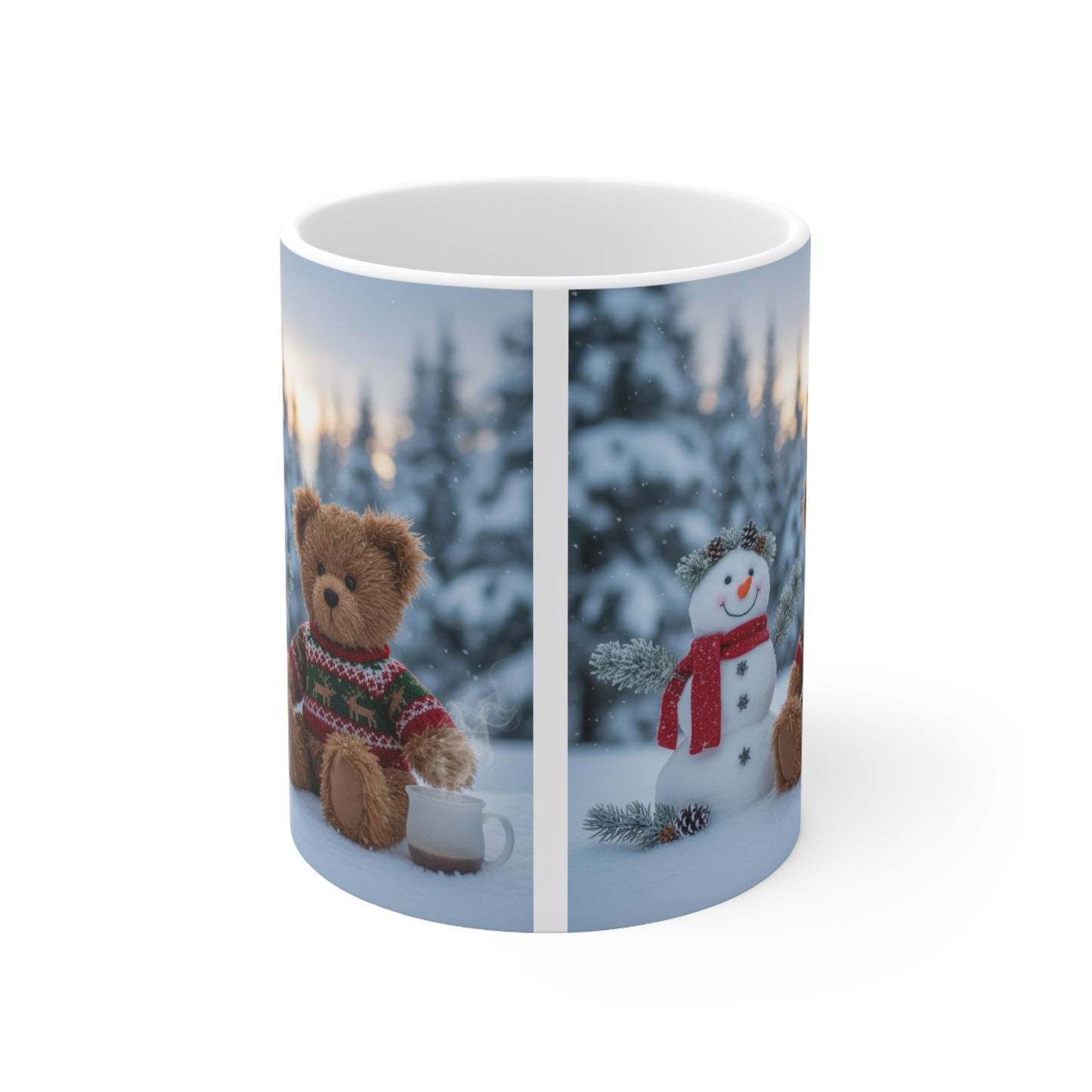 Teddy On Tour Christmas 2025 Ceramic Mug 4
