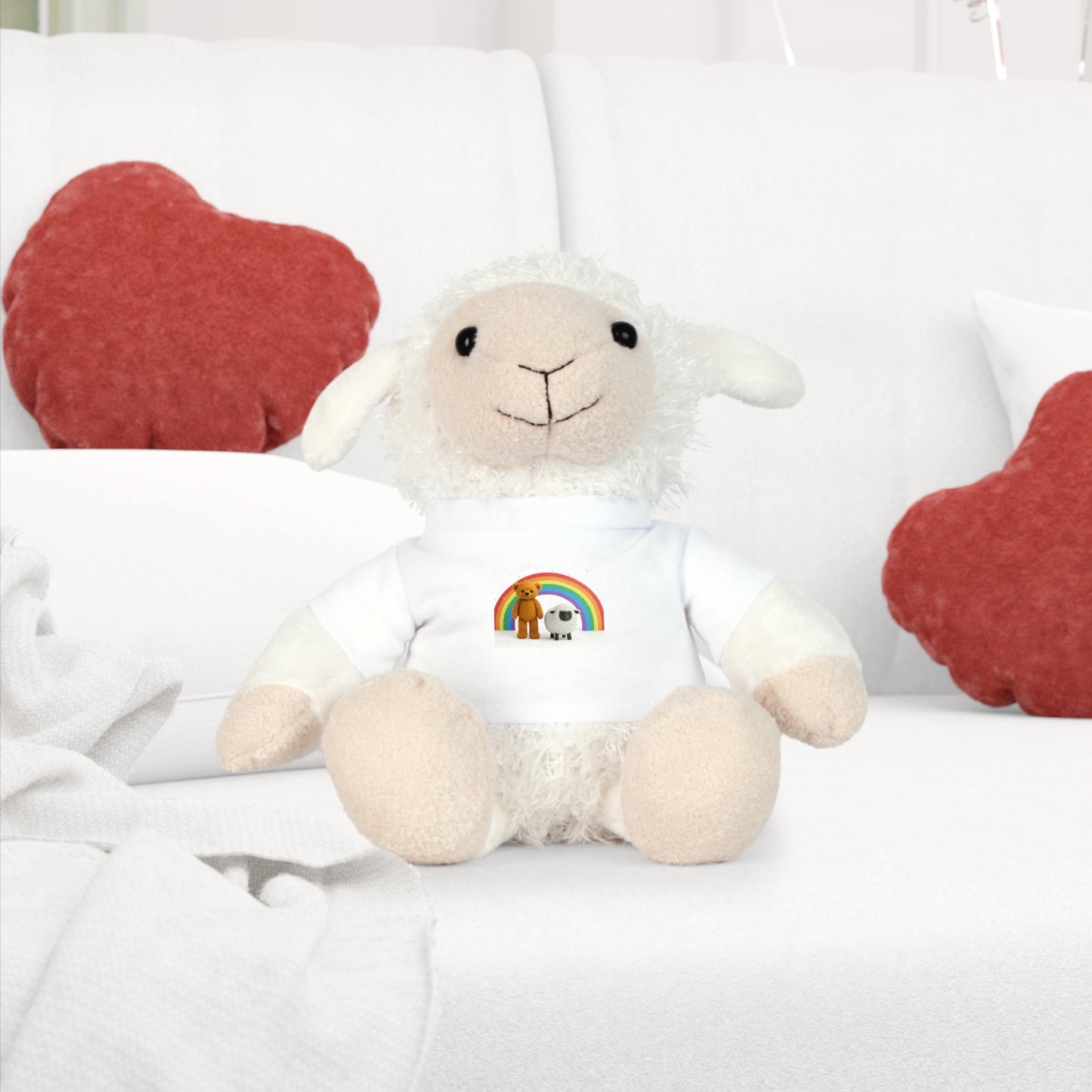 Teddy On Tour Plush Toy with T-Shirt