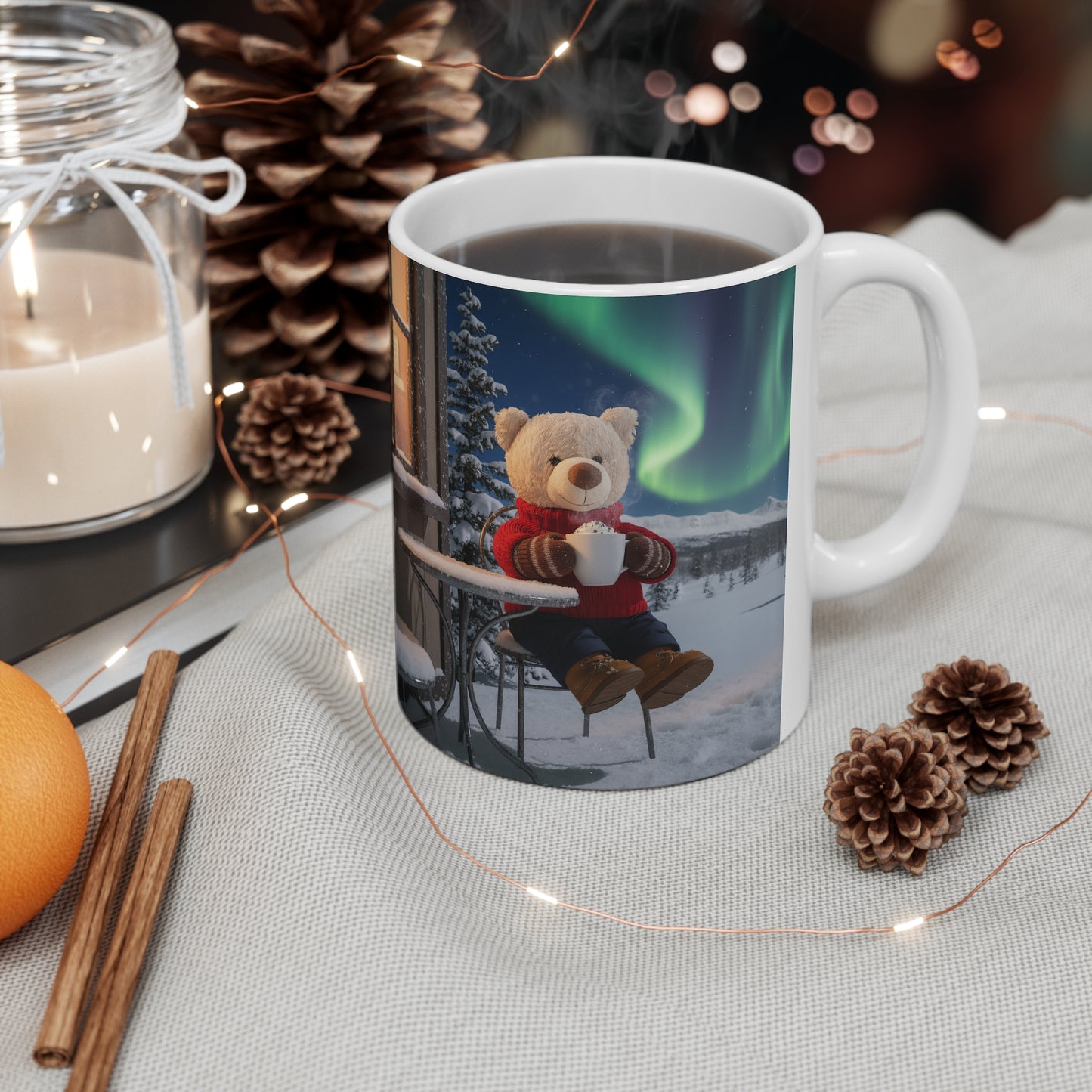 Teddy On Tour Christmas 2025 Ceramic Mug 12