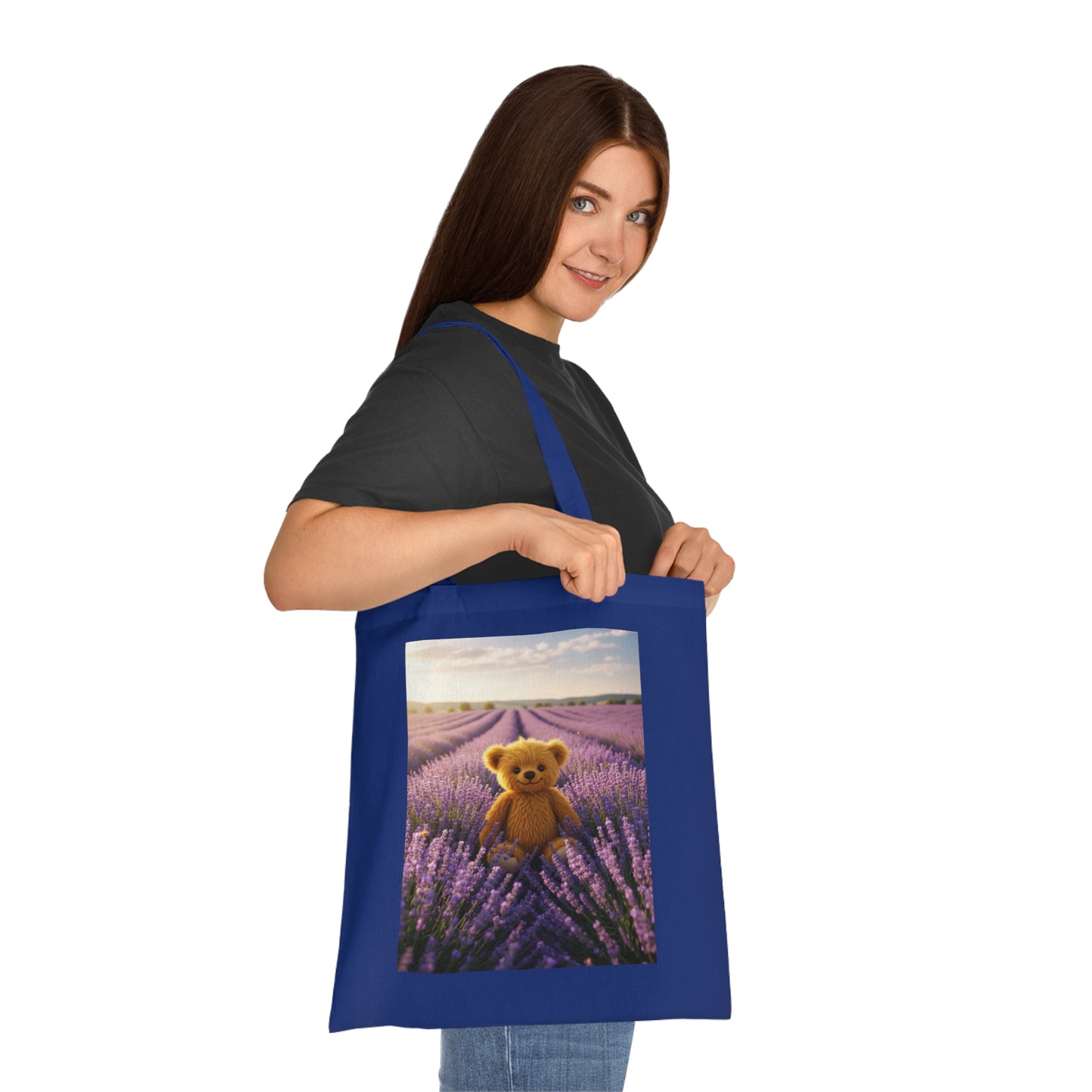 Teddy On Tour Cotton Tote Bag Picks