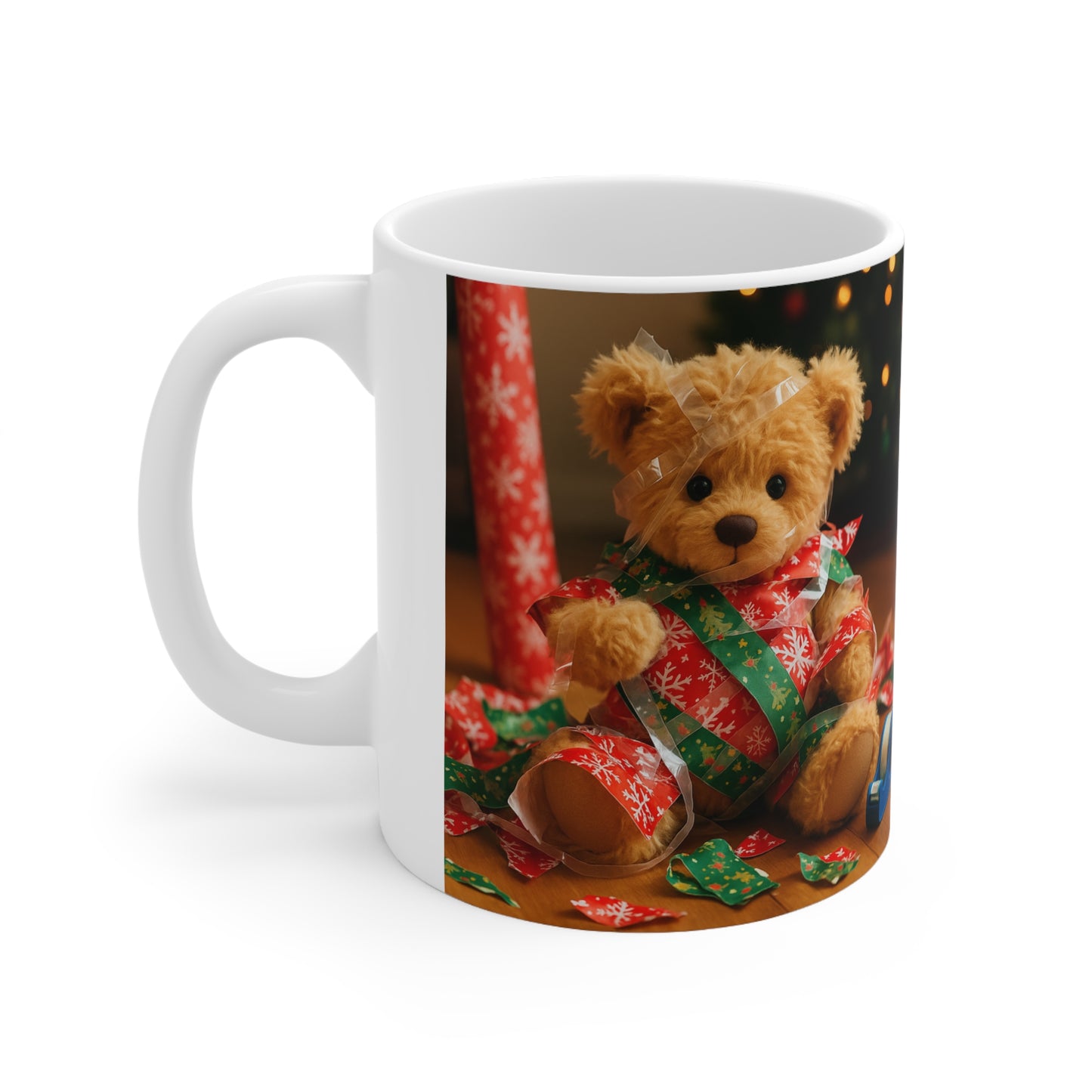Teddy On Tour Christmas 2025 Ceramic Mug 3