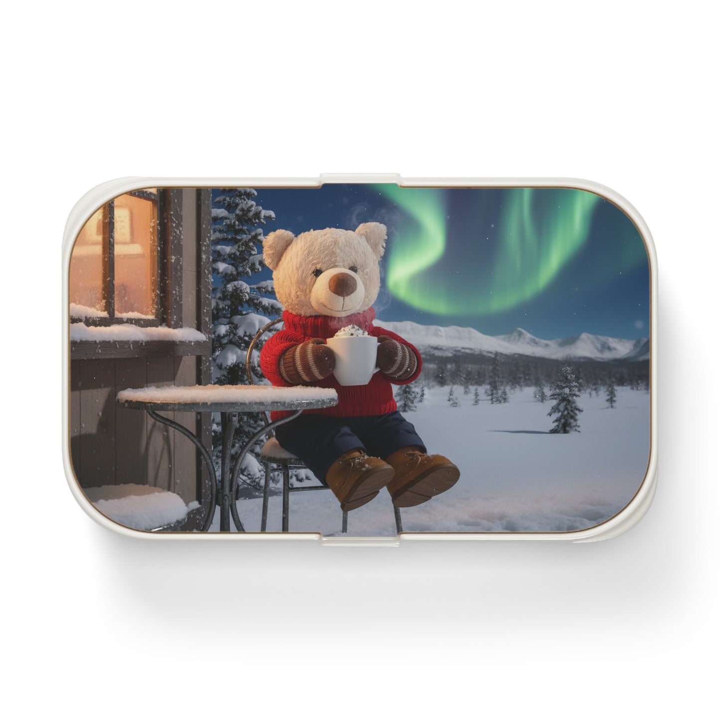 Teddy on Tour  Lombear in Norway Bento Lunch Box