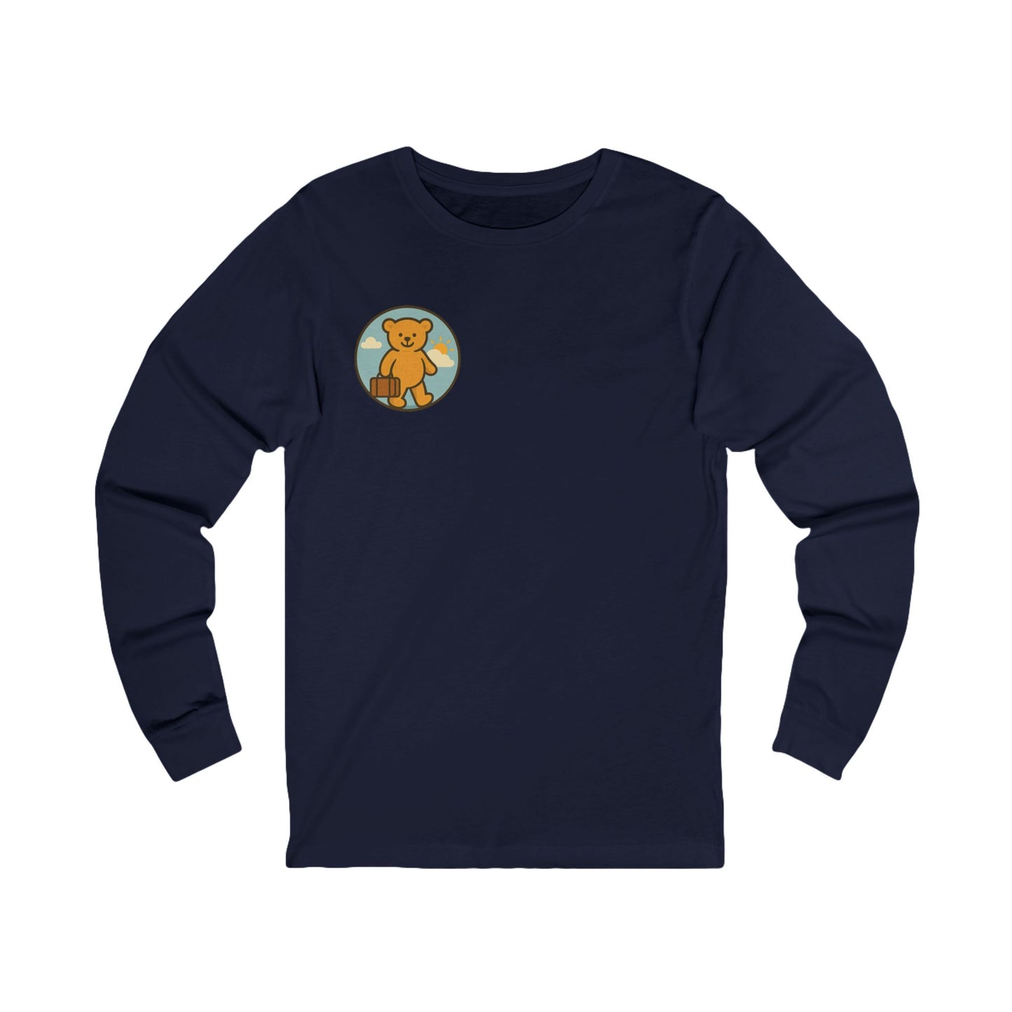 Teddy on Tour Logo Collection Unisex Jersey Long Sleeve Tee