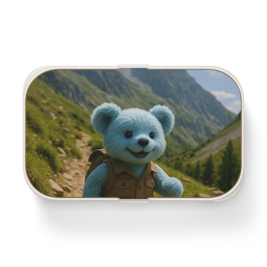 Teddy on Tour Indigo goes camping Bento Lunch Box