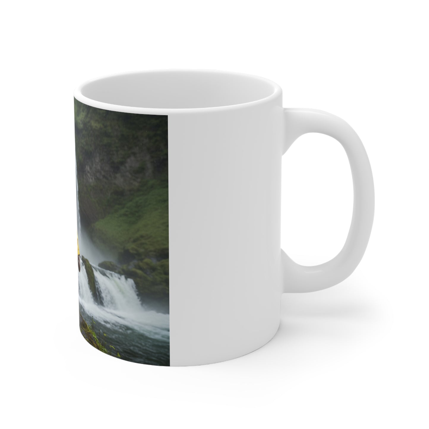 Teddy On Tour –  Lombear in Norway Ceramic Coffee Cup