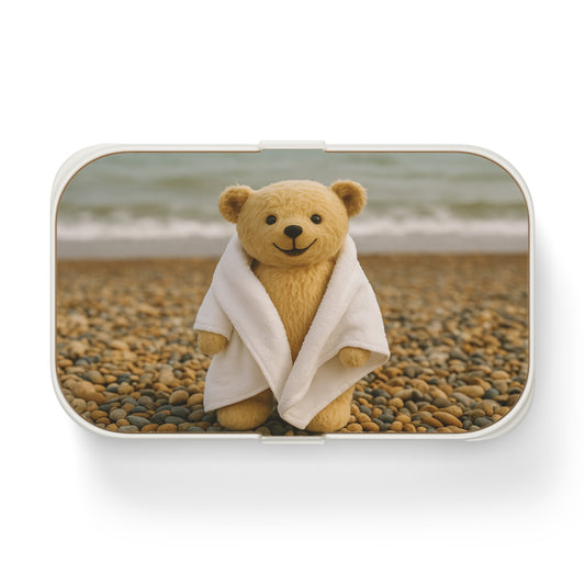 Teddy on Tour Bexhill Beach Bento Lunch Box