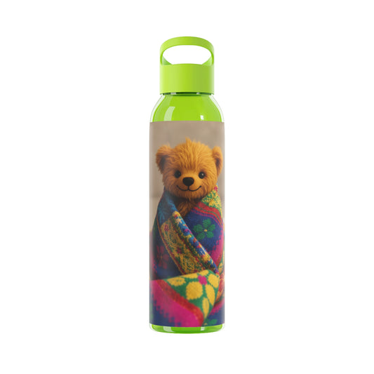 Teddy on Tour  Sky Water Bottle ( look for a matching lunchbox )