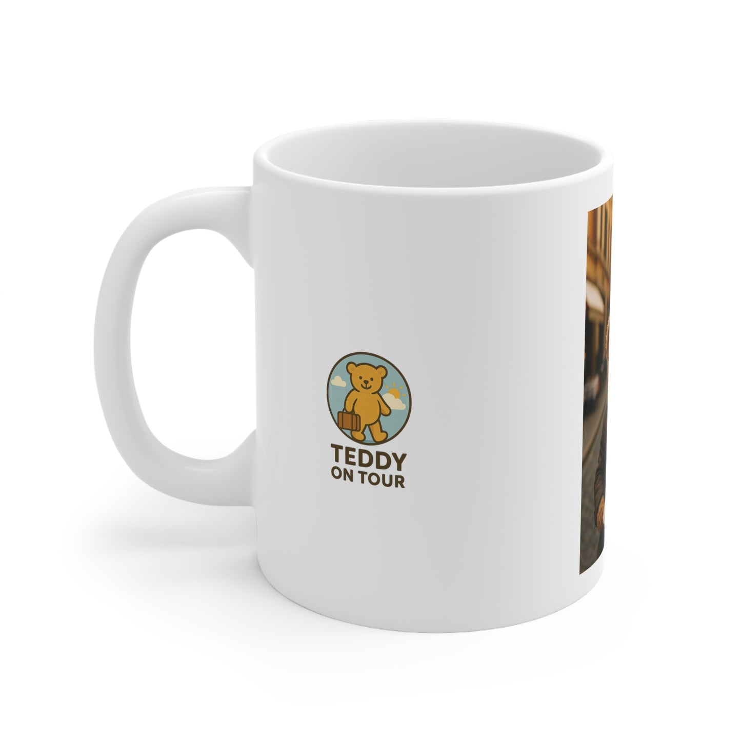 Teddy On Tour – Gianni in Italy Ceramic Coffee Cup