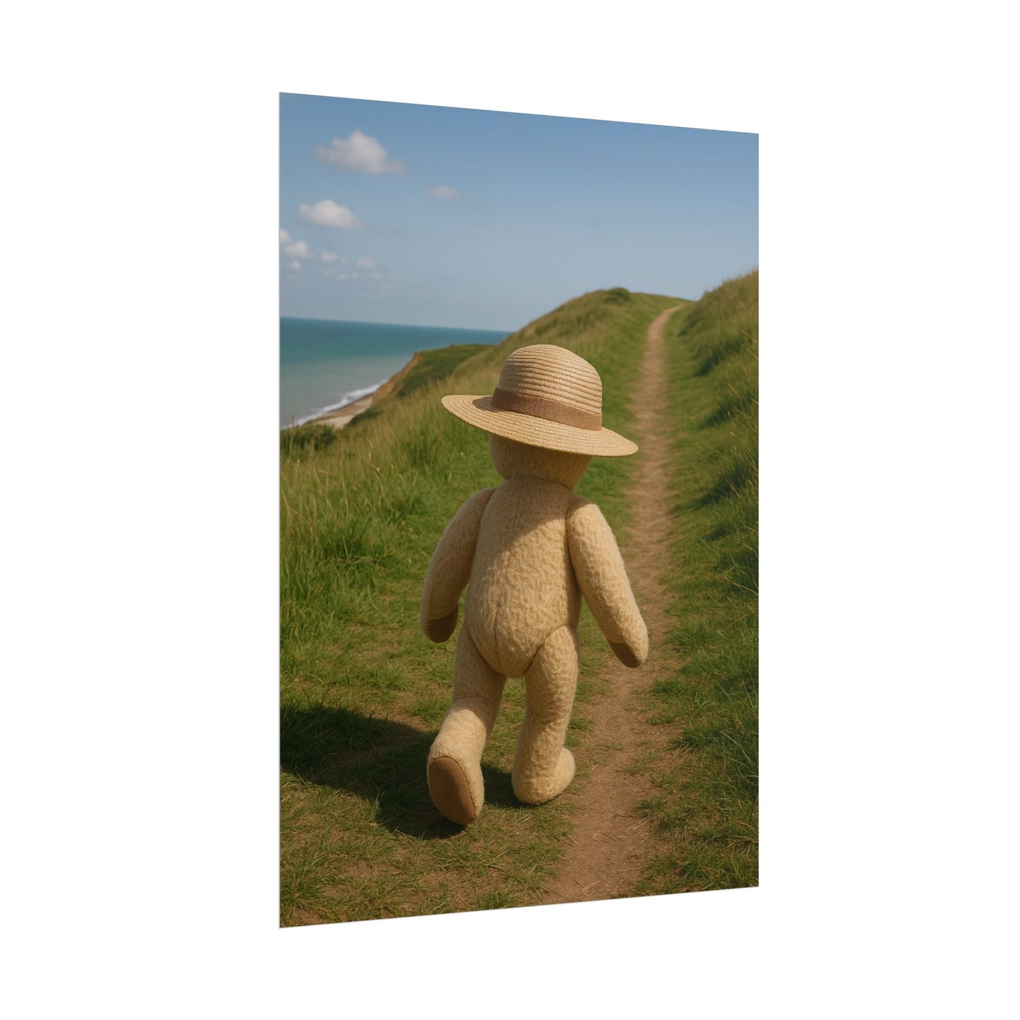 Teddy on Tour Bexhill Galley Hill Rolled Posters