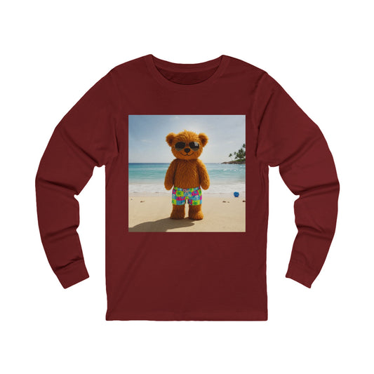 Teddy on Tour Clothing Unisex Jersey Long Sleeve Tee