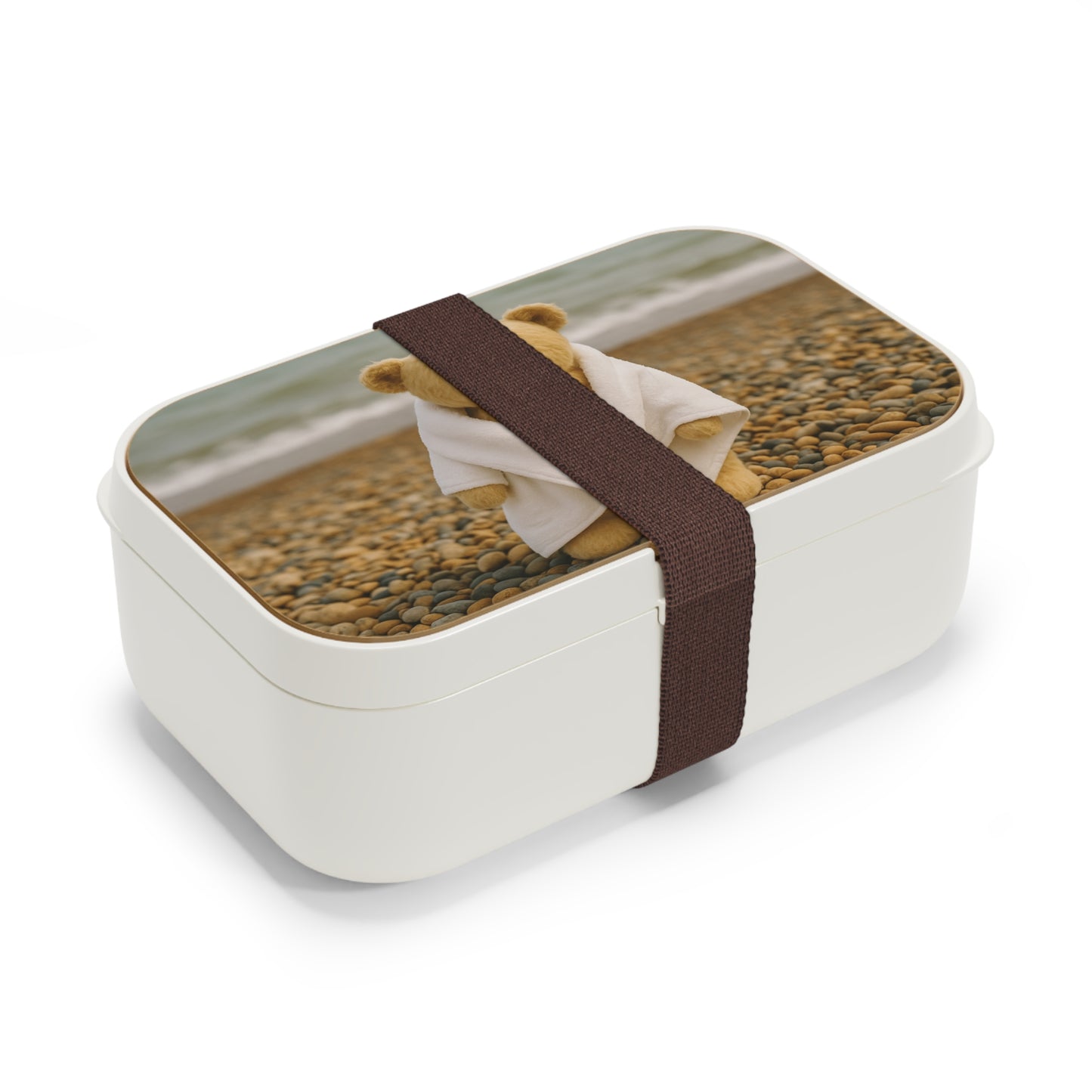 Teddy on Tour Bexhill Beach Bento Lunch Box