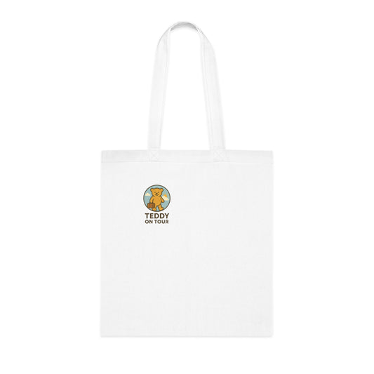 Teddy On Tour – Logo Collection Cotton Tote Bag