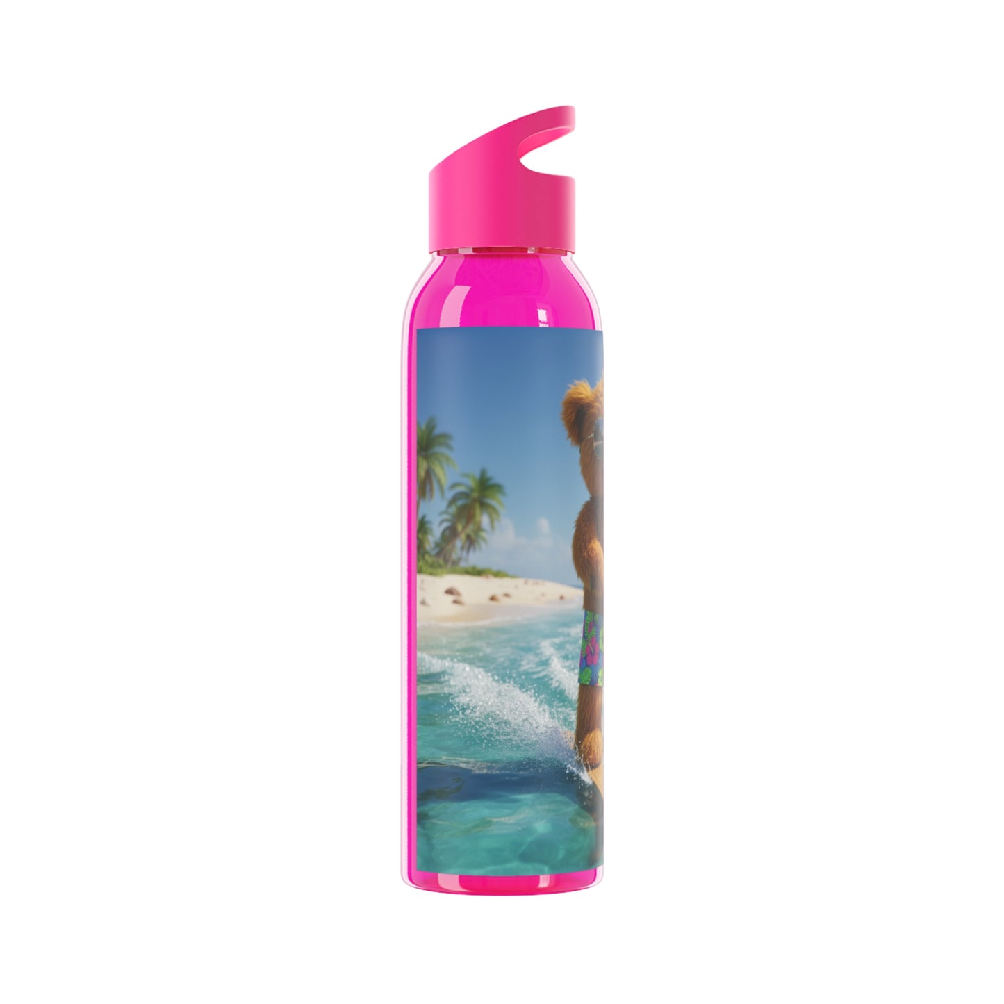 Teddy on Tour  Sky Water Bottle ( look for a matching lunchbox )