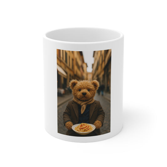 Teddy On Tour – Gianni in Italy Ceramic Coffee Cup