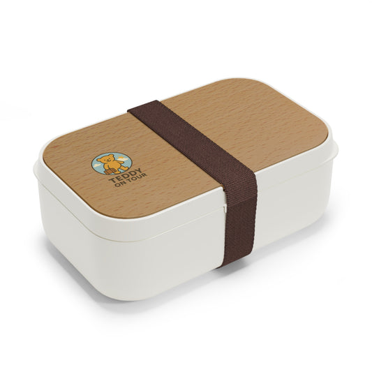 Teddy on Tour Logo Collection Beach Bento Lunch Box
