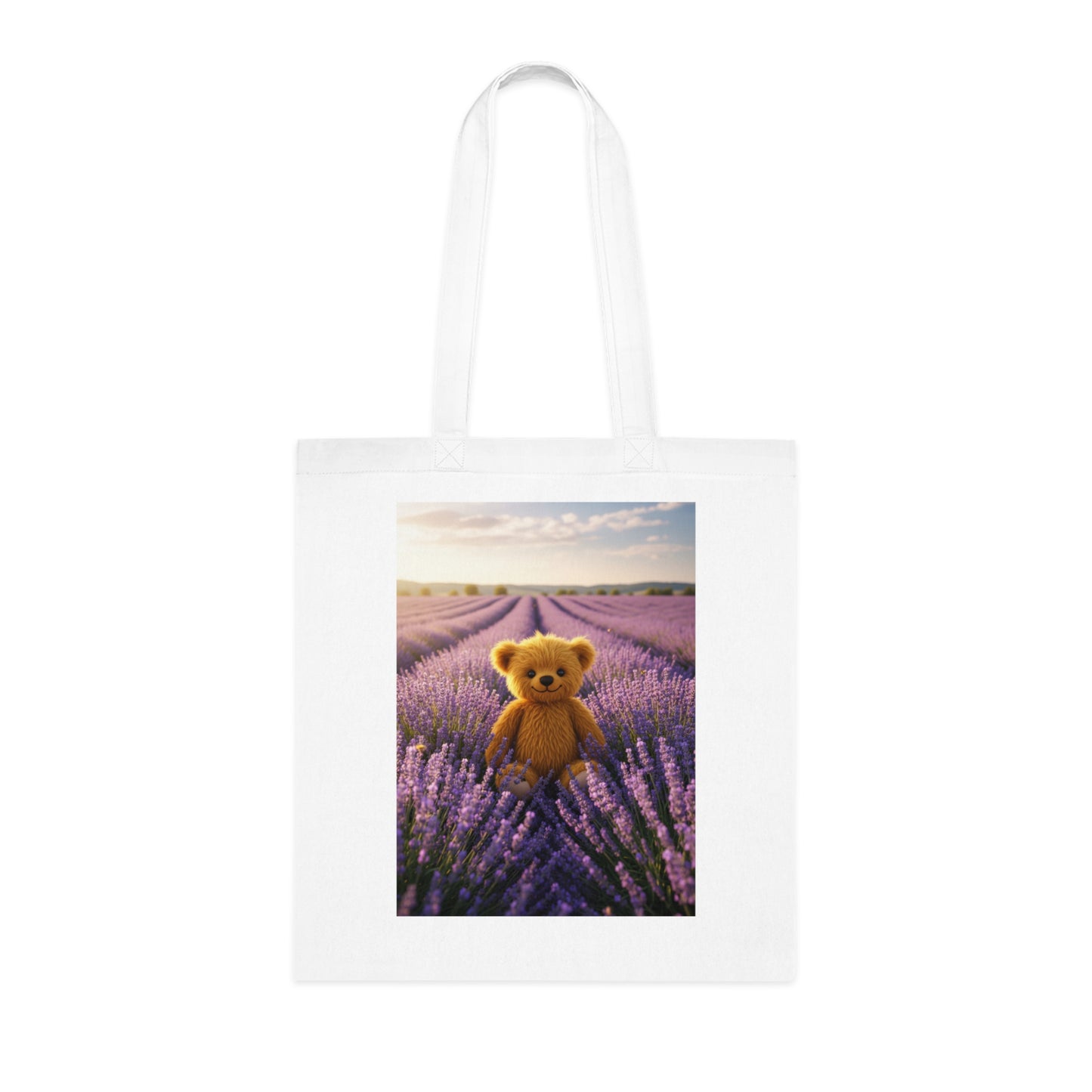 Teddy On Tour Cotton Tote Bag Picks