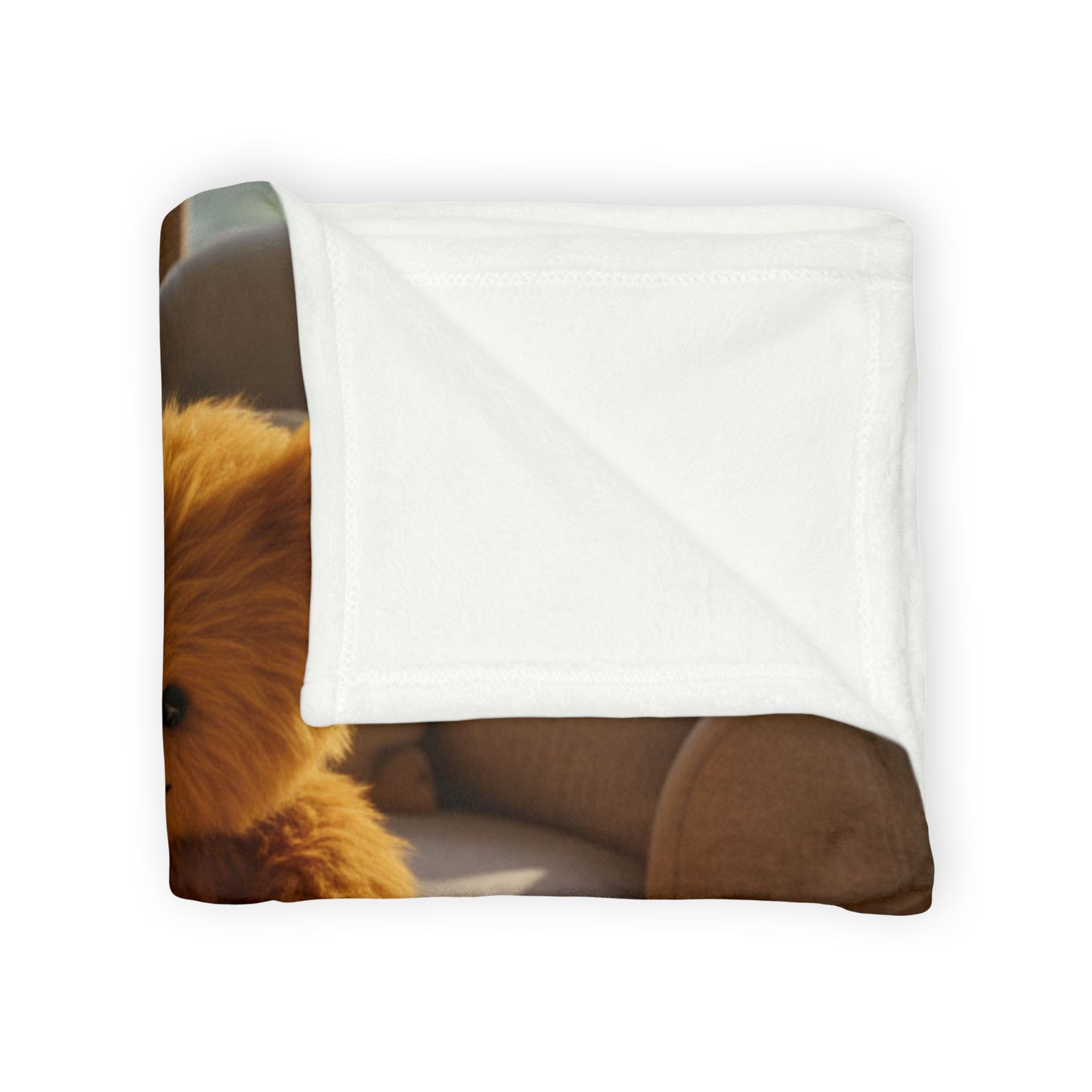 Teddy On Tour Teddy Colouring Soft Polyester Blanket (look for a matching cushion)