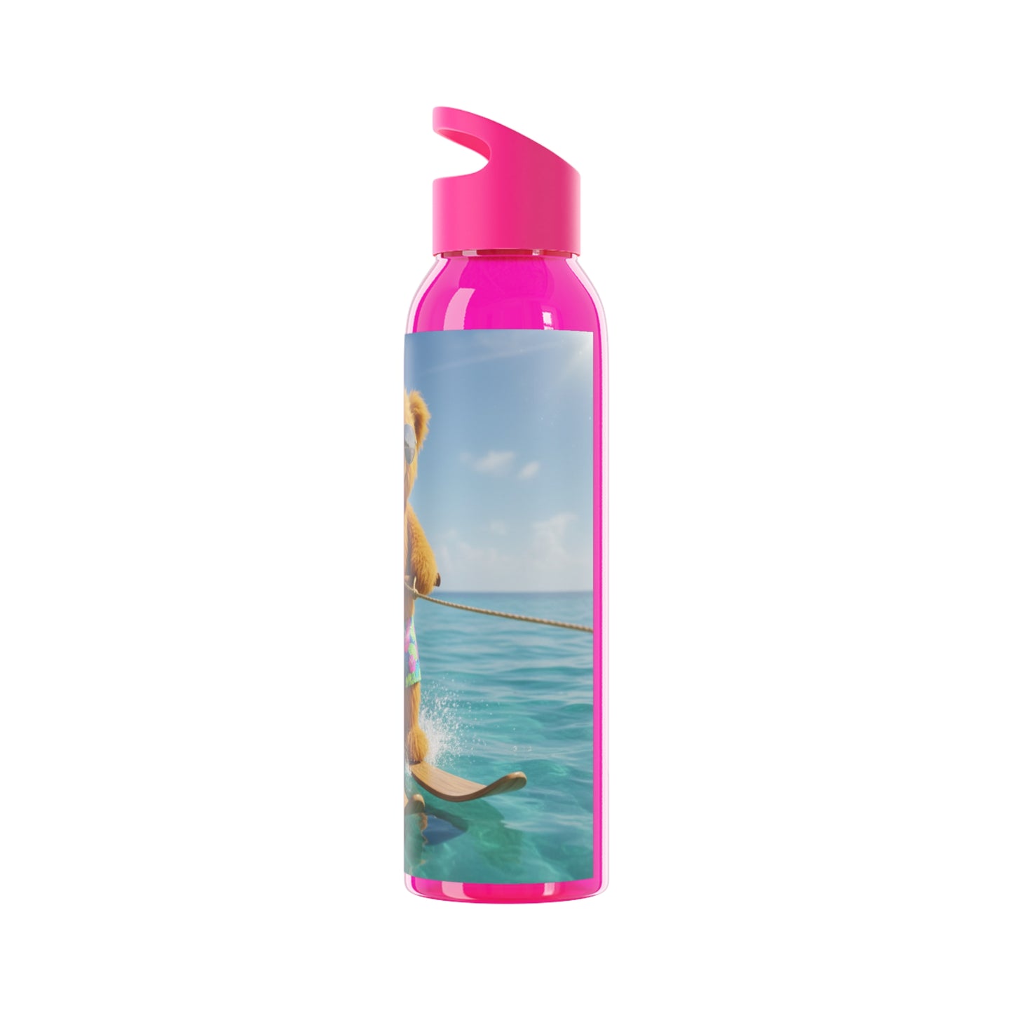 Teddy on Tour  Sky Water Bottle ( look for a matching lunchbox )