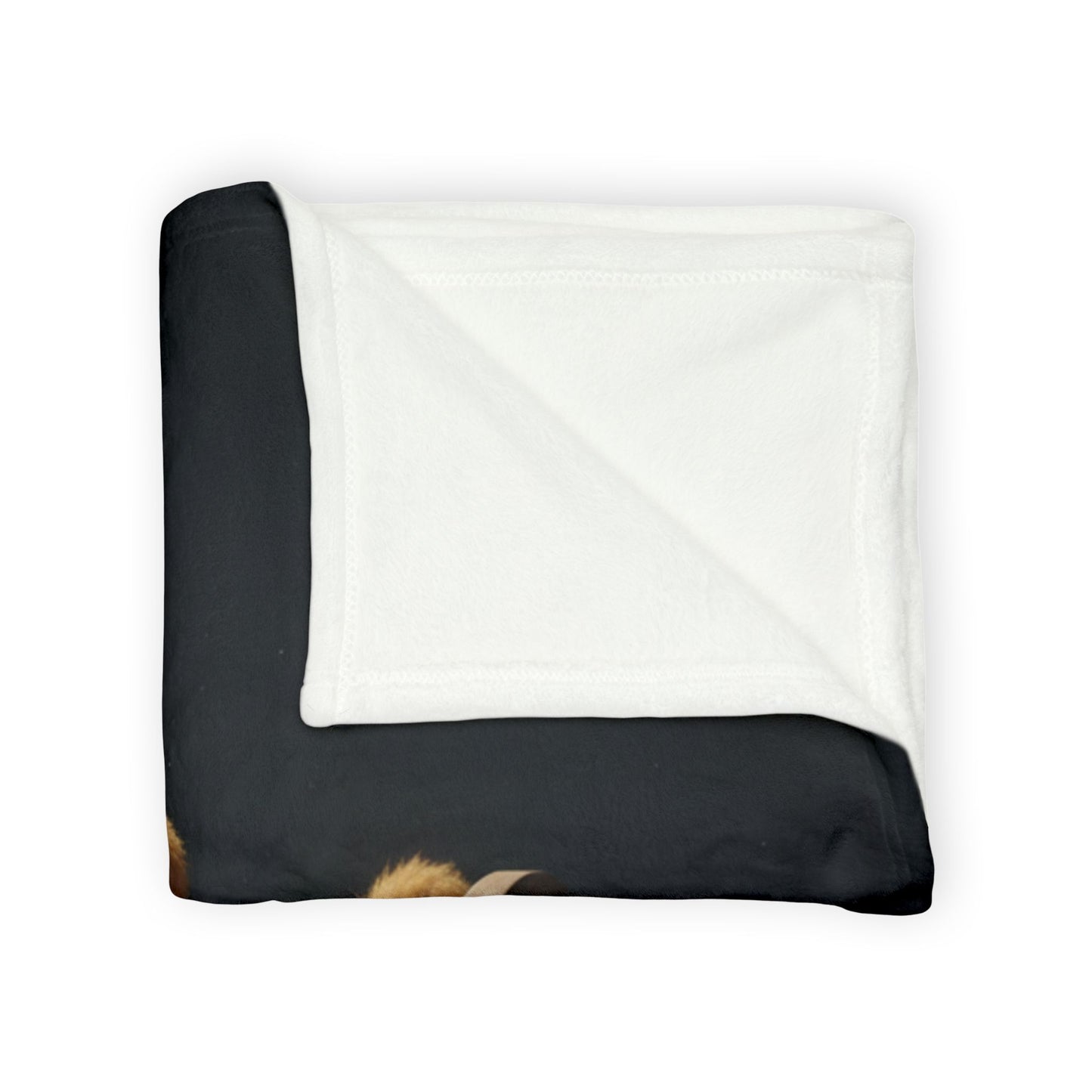 Teddy On Tour Teddy In Bed Soft Polyester Blanket (look for a matching cushion)