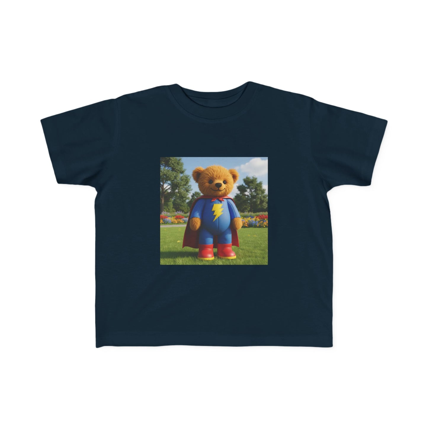 Teddy on Tour Clothing Toddler's Fine Jersey Tee
