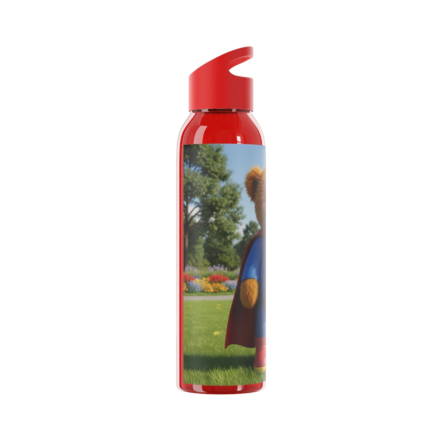 Teddy on Tour  Sky Water Bottle ( look for a matching lunchbox )