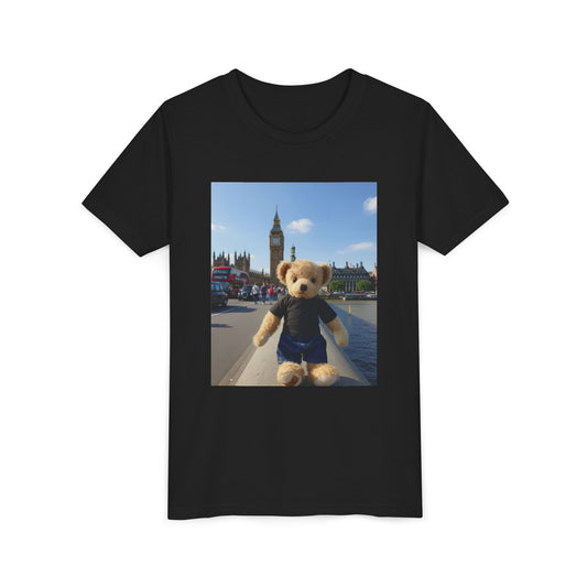 Teddy On Tour – Ralphie in London Youth Short Sleeve Tee