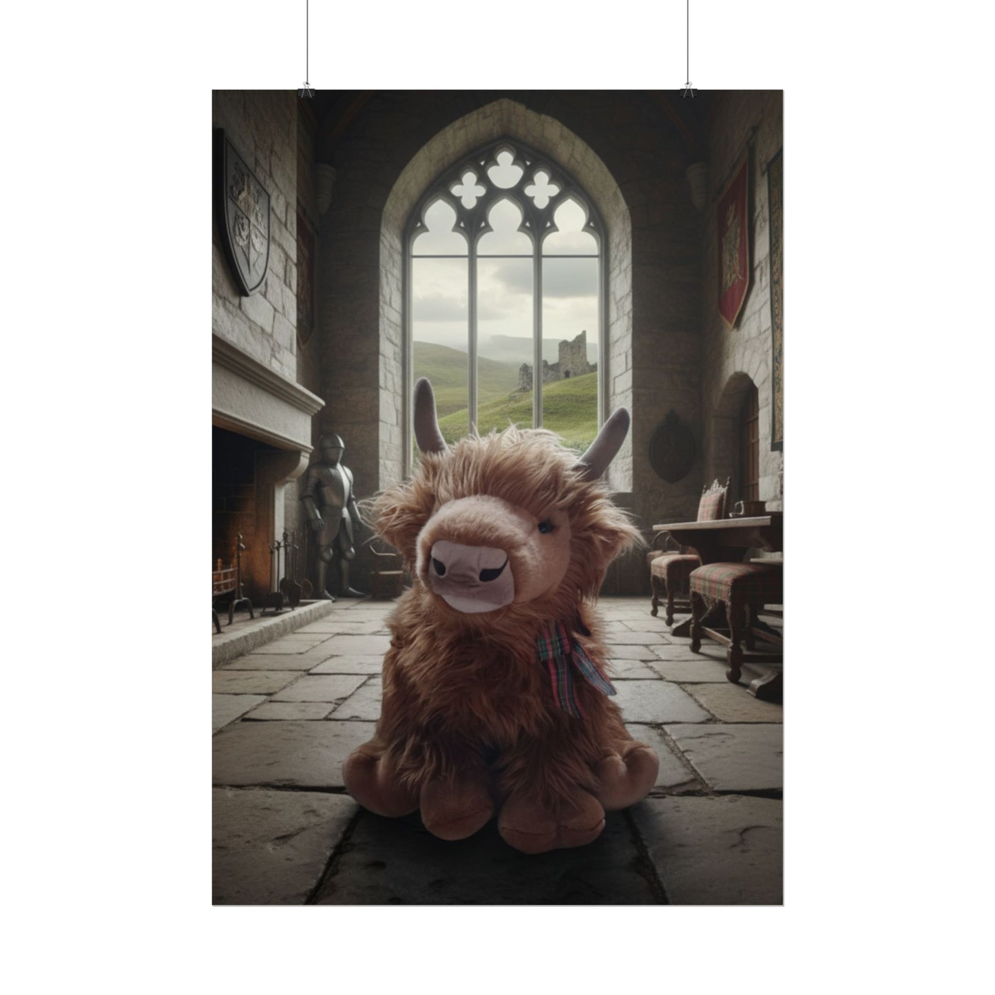 Teddy On Tour Donald Rolled Posters