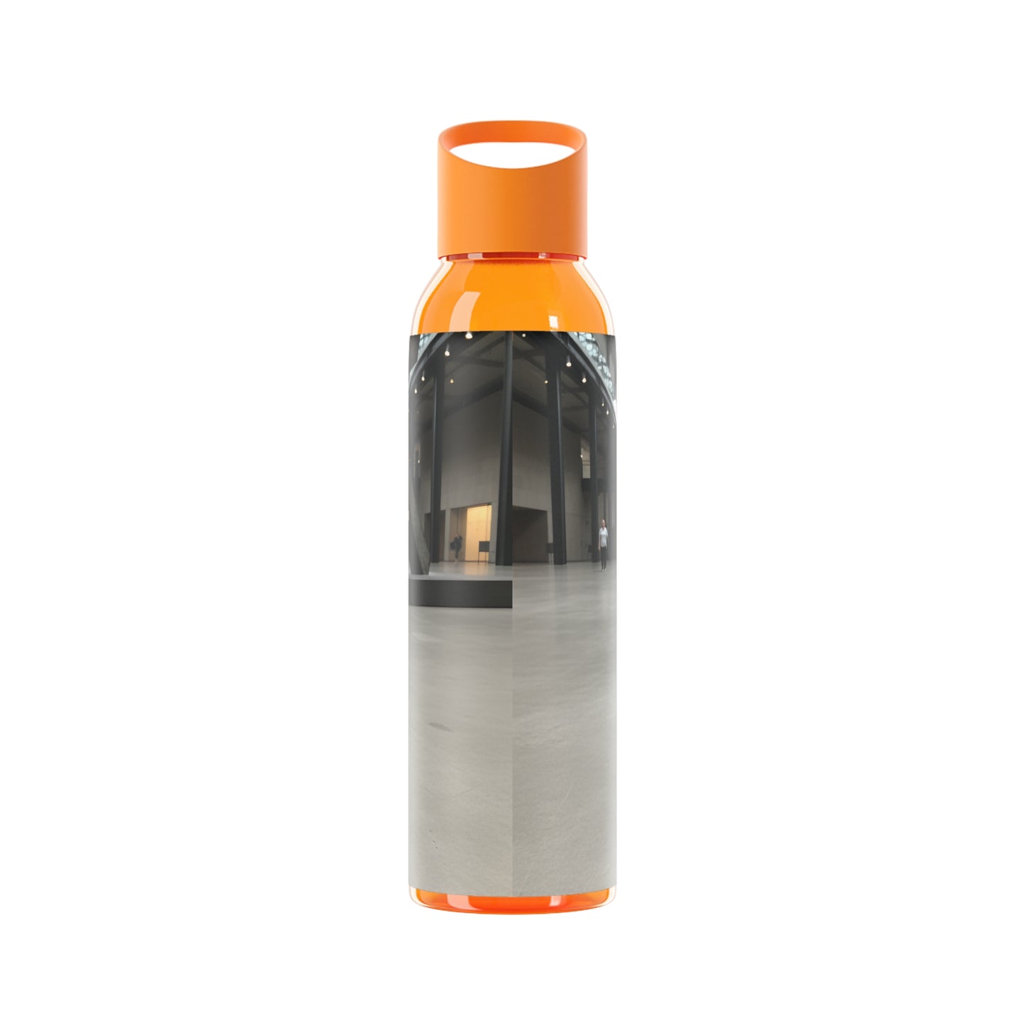 Teddy on Tour Offis at the Tate Modern Sky Water Bottle