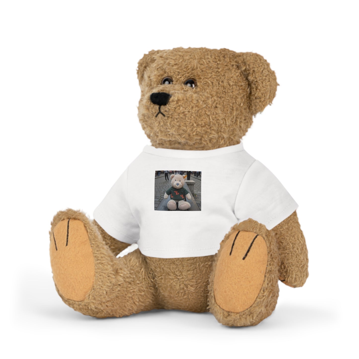 Teddy On Tour – Gilbert in Paris Plush Toy with T-Shirt