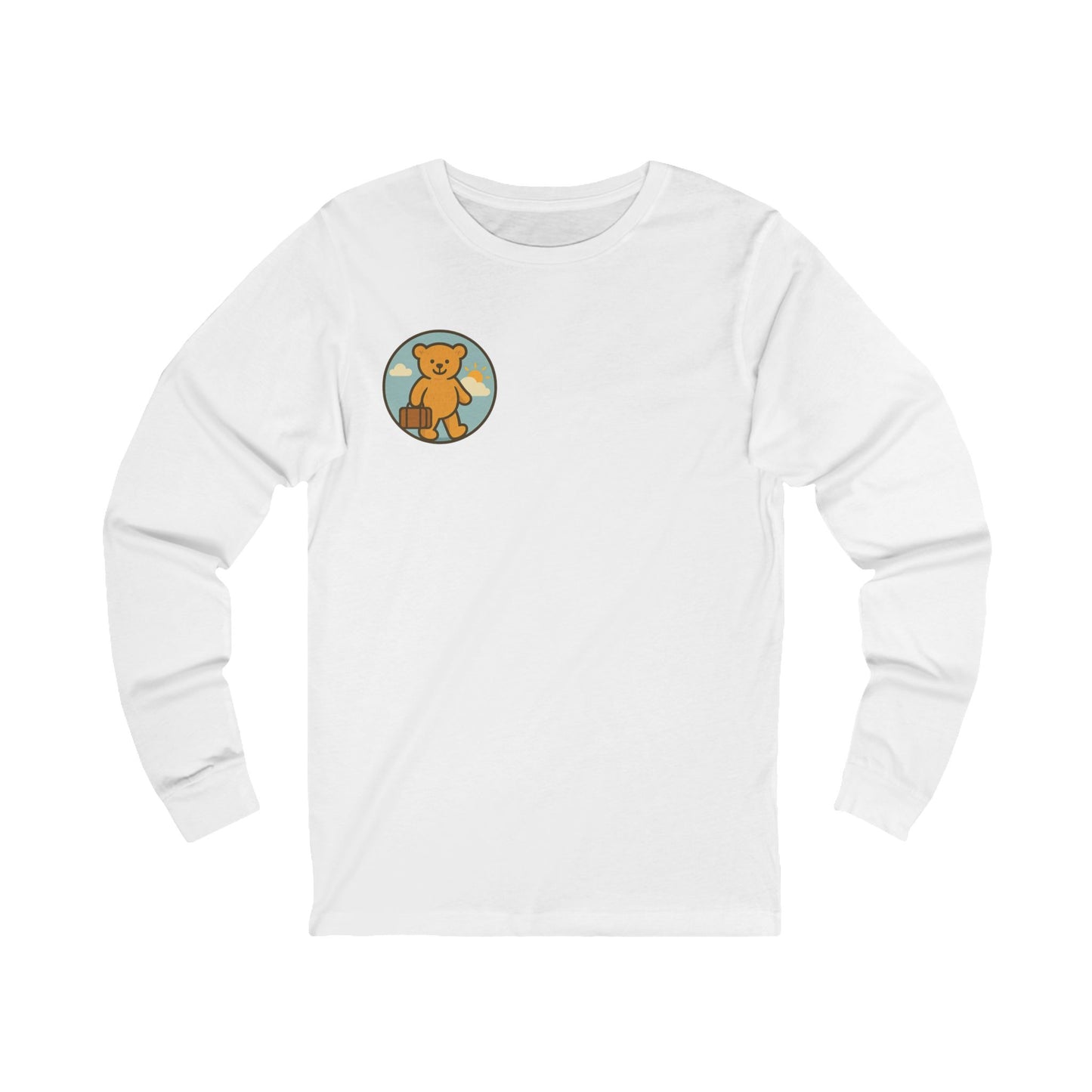 Teddy on Tour Logo Collection Unisex Jersey Long Sleeve Tee