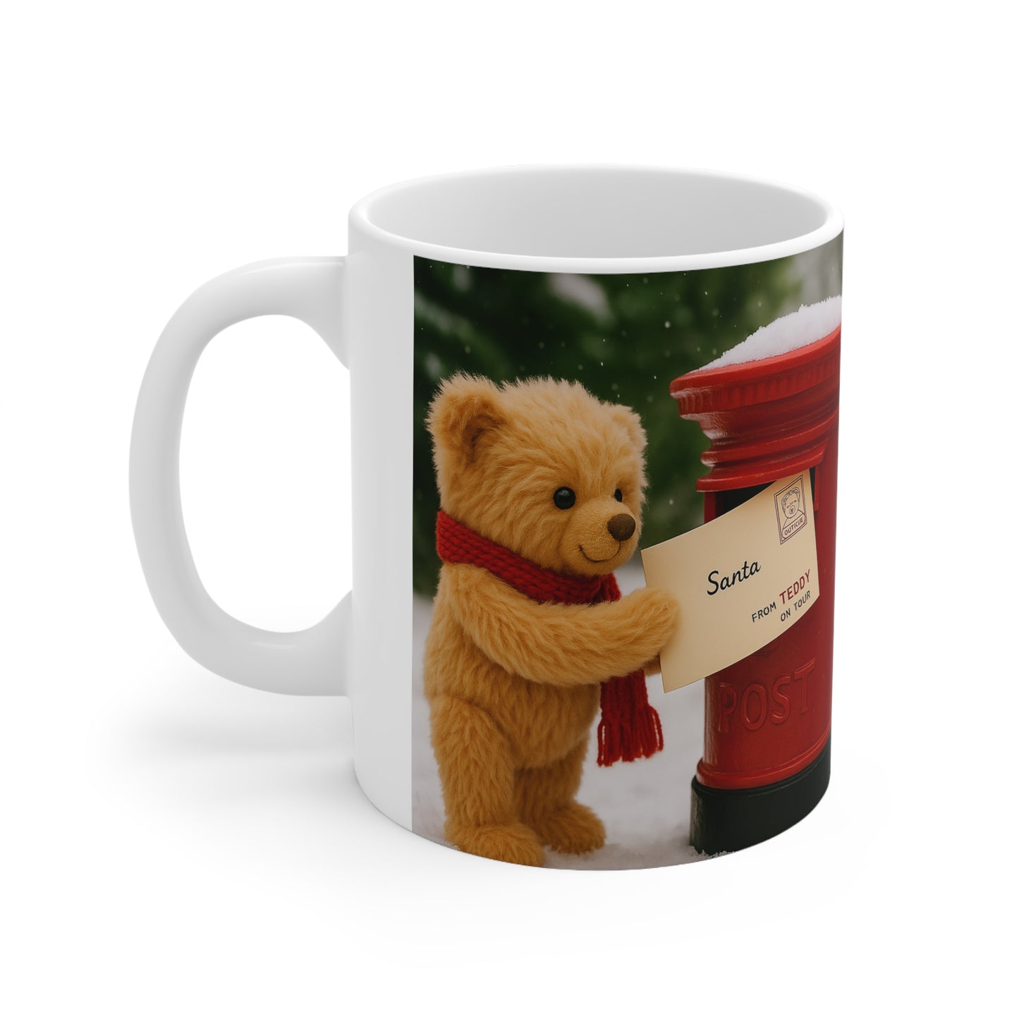 Teddy On Tour Christmas 2025 Ceramic Mug 5