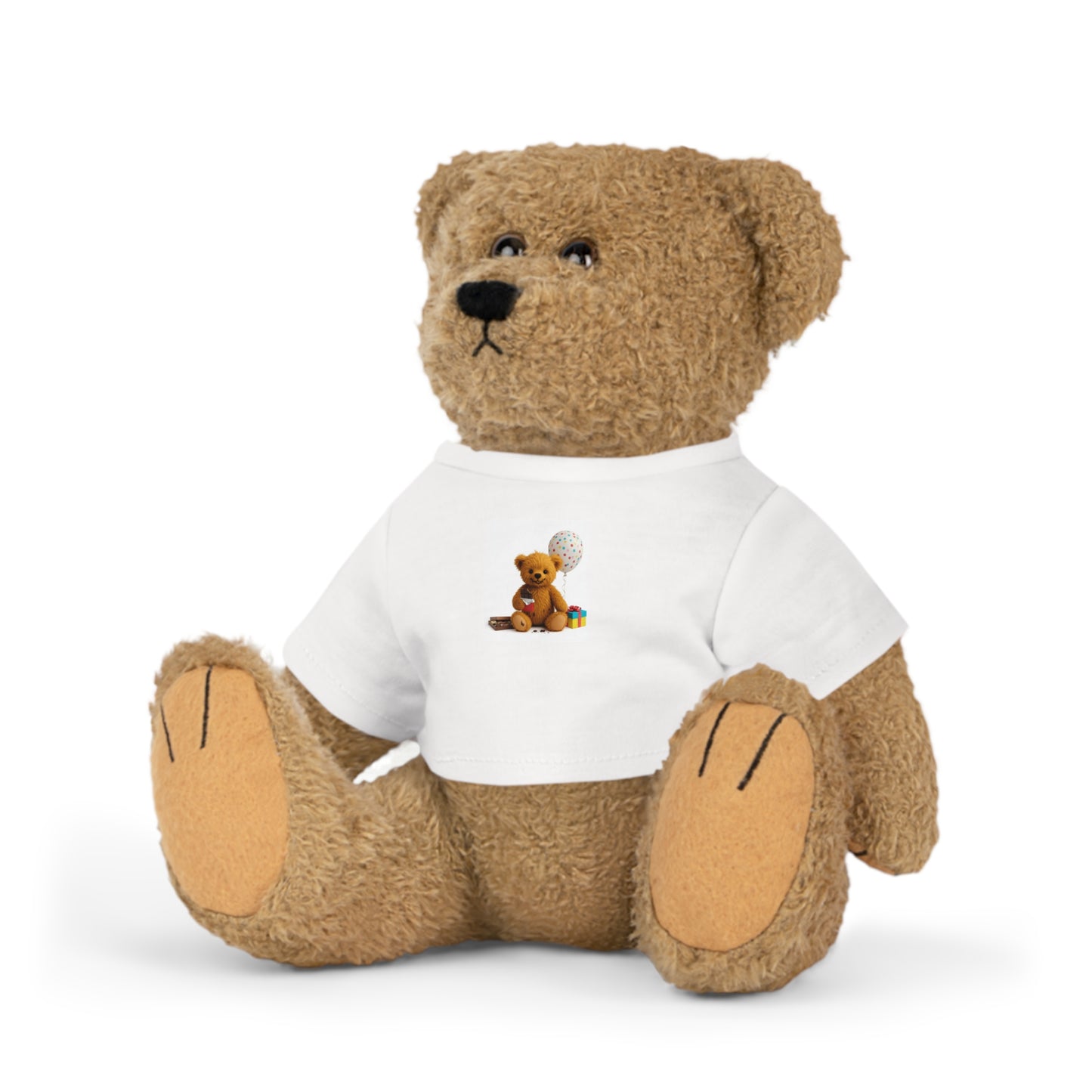 Teddy On Tour Plush Toy with T-Shirt