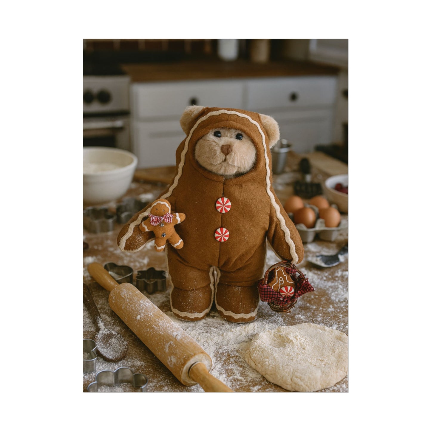 Teddy on Tour Ginger Decor Rolled Posters