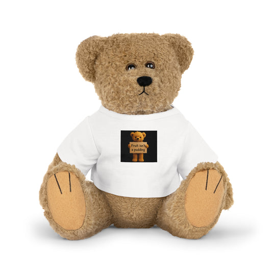 Teddy On Tour Plush Toy with T-Shirt