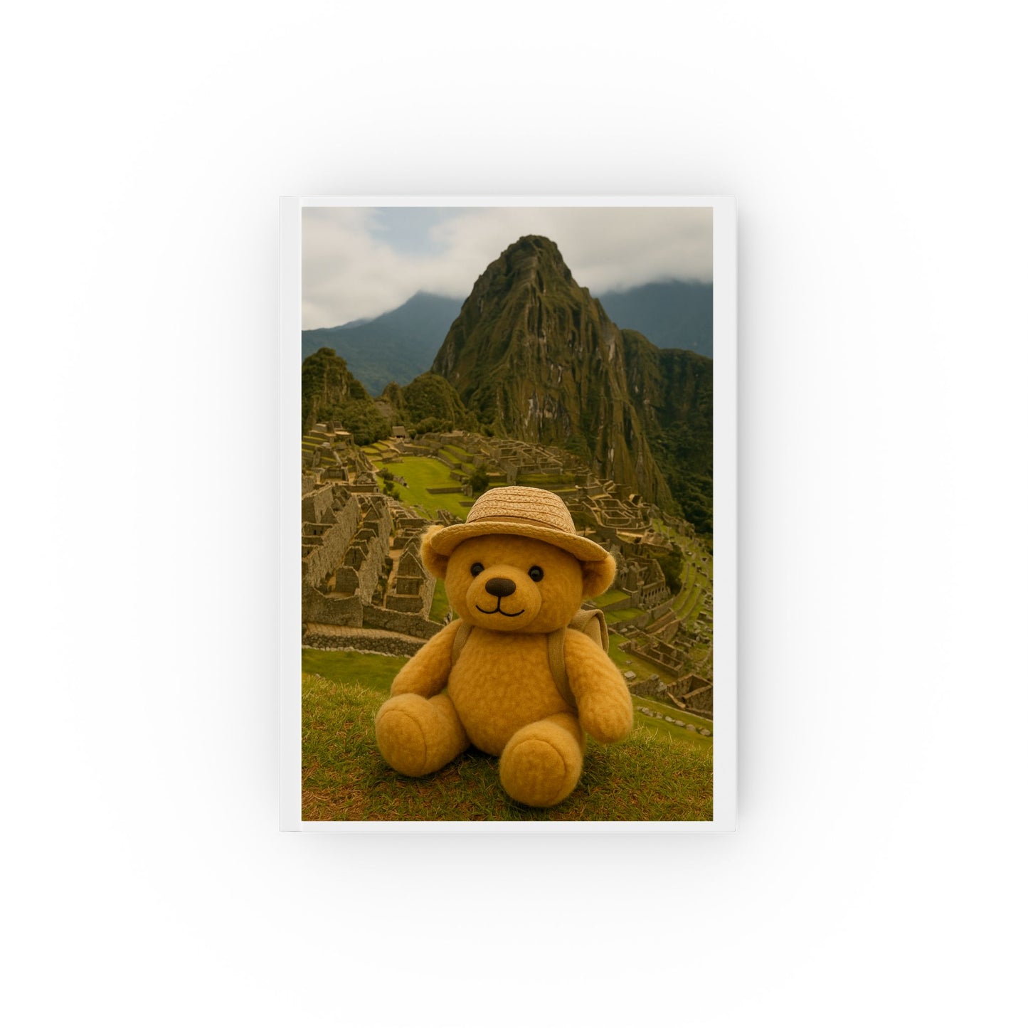 Teddy on Tour Adventures Hard Backed Journal