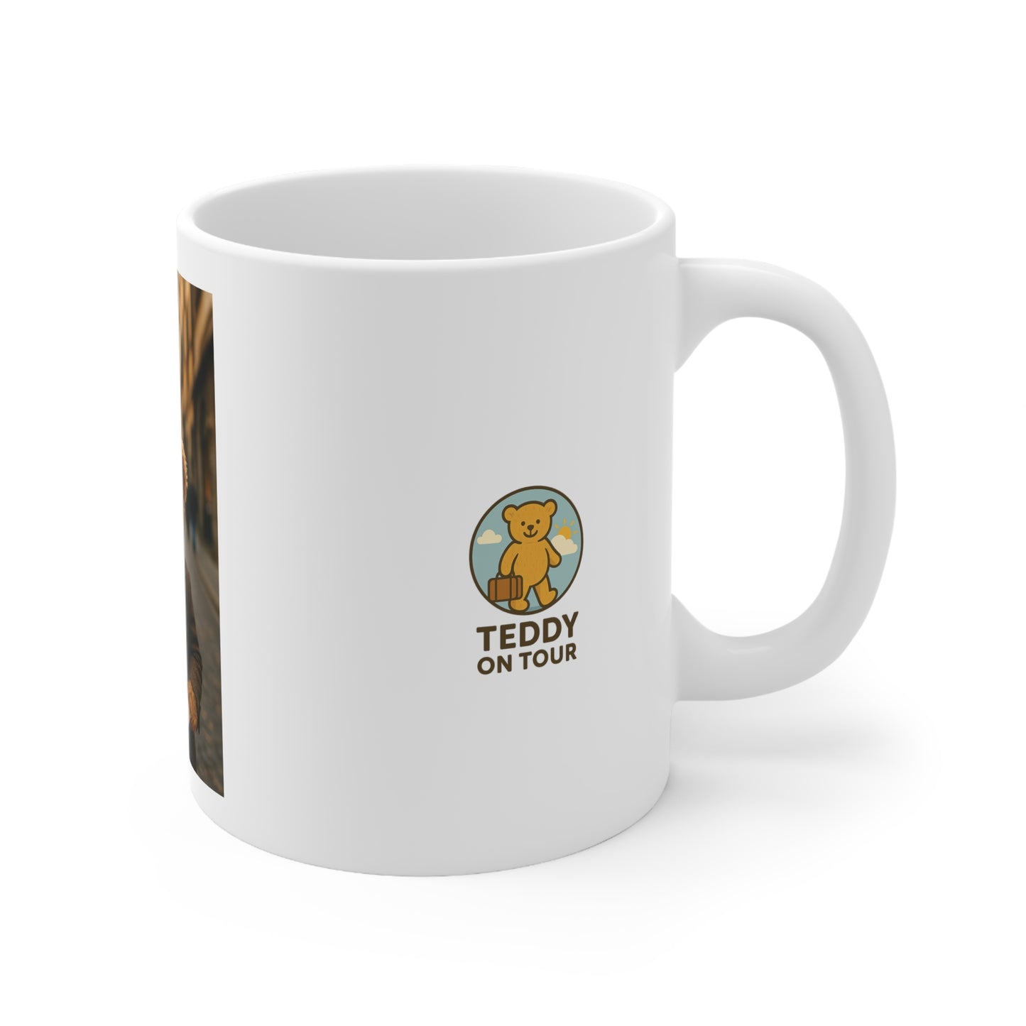 Teddy On Tour – Gianni in Italy Ceramic Coffee Cup