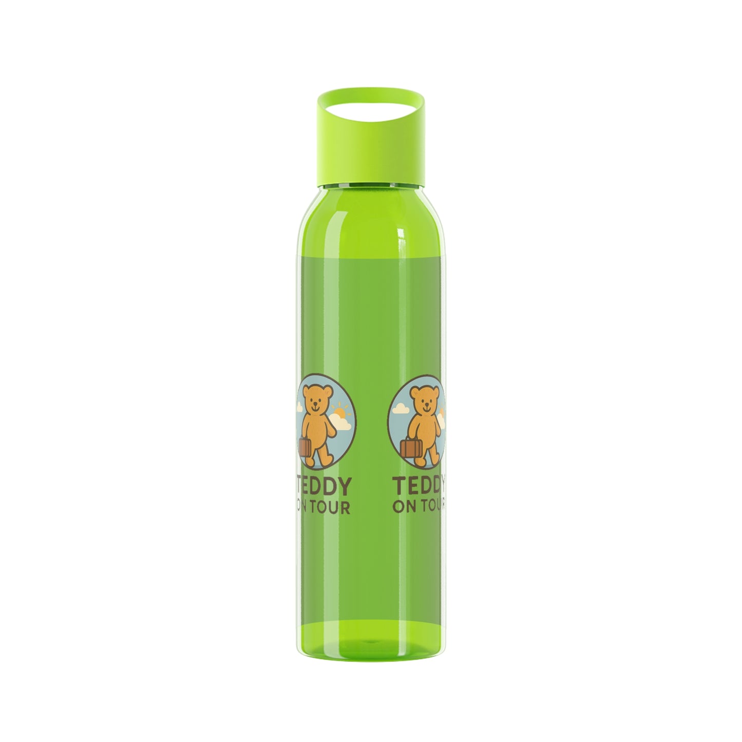 Teddy on Tour Gianni in Italy Sky Water Bottle