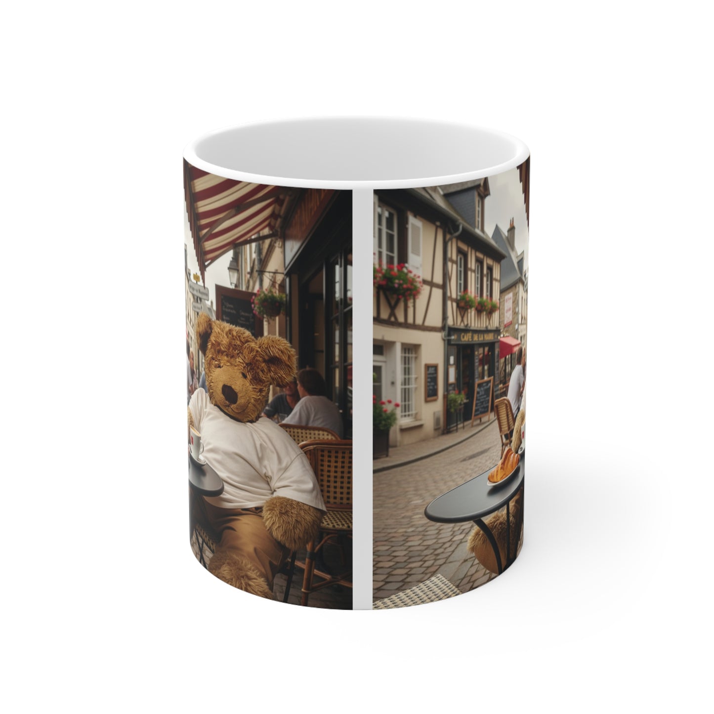 Teddy On Tour – Max Ceramic Coffee Cup