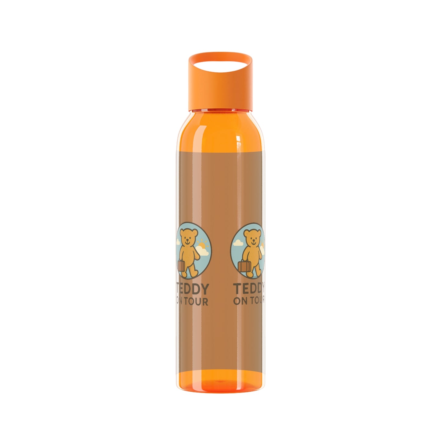 Teddy on Tour Gianni in Italy Sky Water Bottle