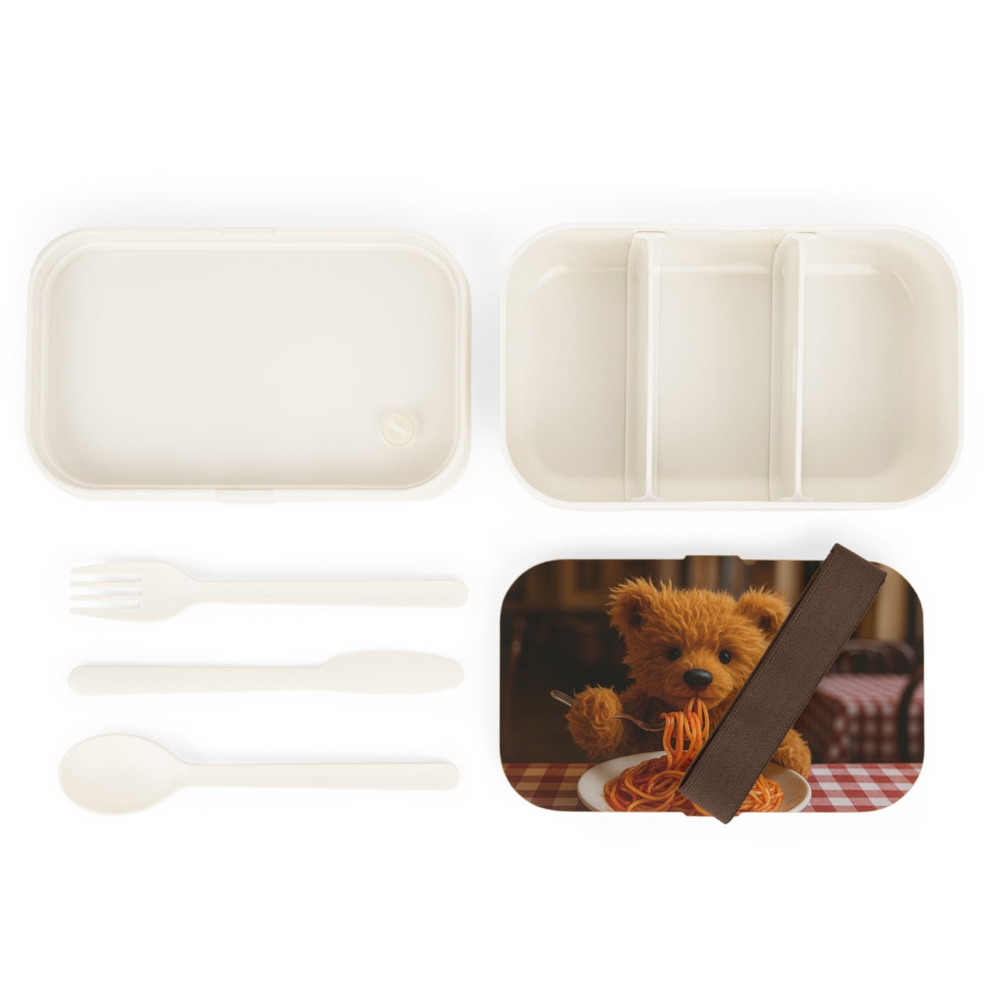Teddy on Tour Gianni in Italy Bento Lunch Box