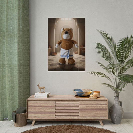 Teddy on Tour Big Billy in Turkiye Rolled Posters