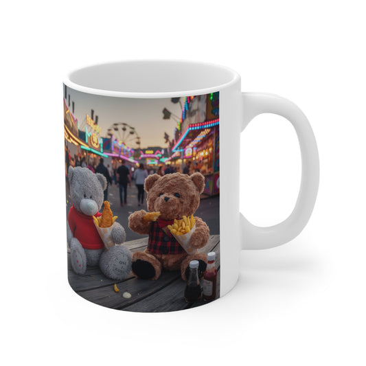 Teddy On Tour – Jamie and Fraser Ferris Wheel Ceramic Coffee Cup