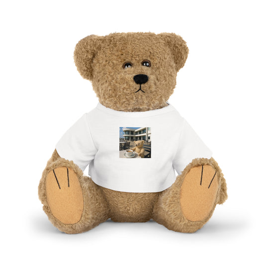 Teddy On Tour – Bexhill Pavilion Plush Toy with T-Shirt