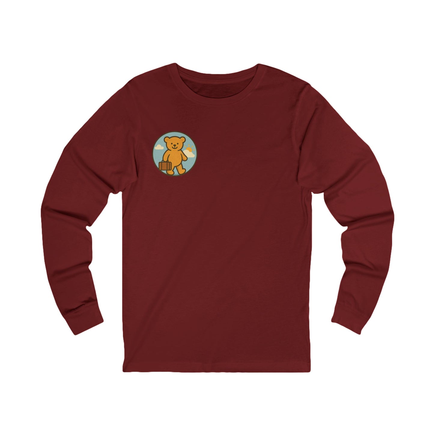 Teddy on Tour Logo Collection Unisex Jersey Long Sleeve Tee
