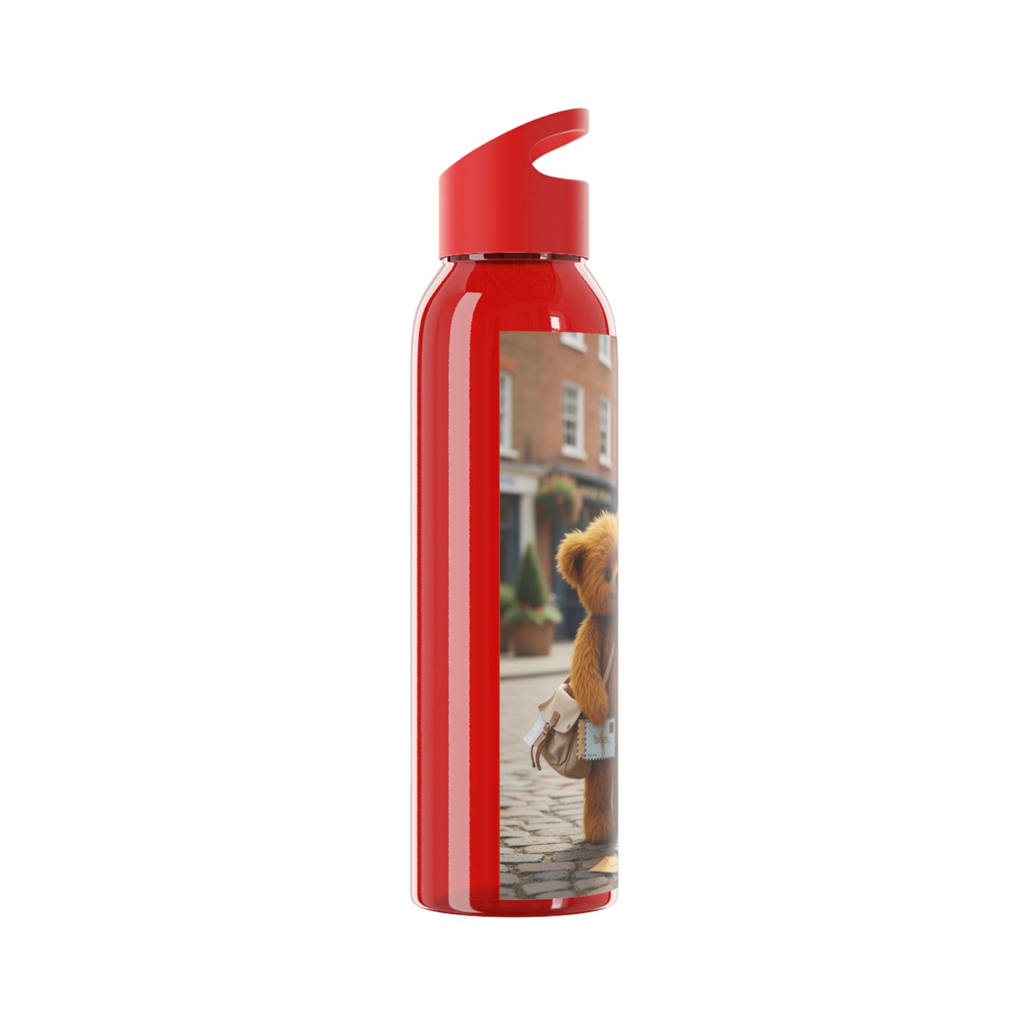 Copy of Teddy on Tour  Sky Water Bottle ( look for a matching lunchbox )