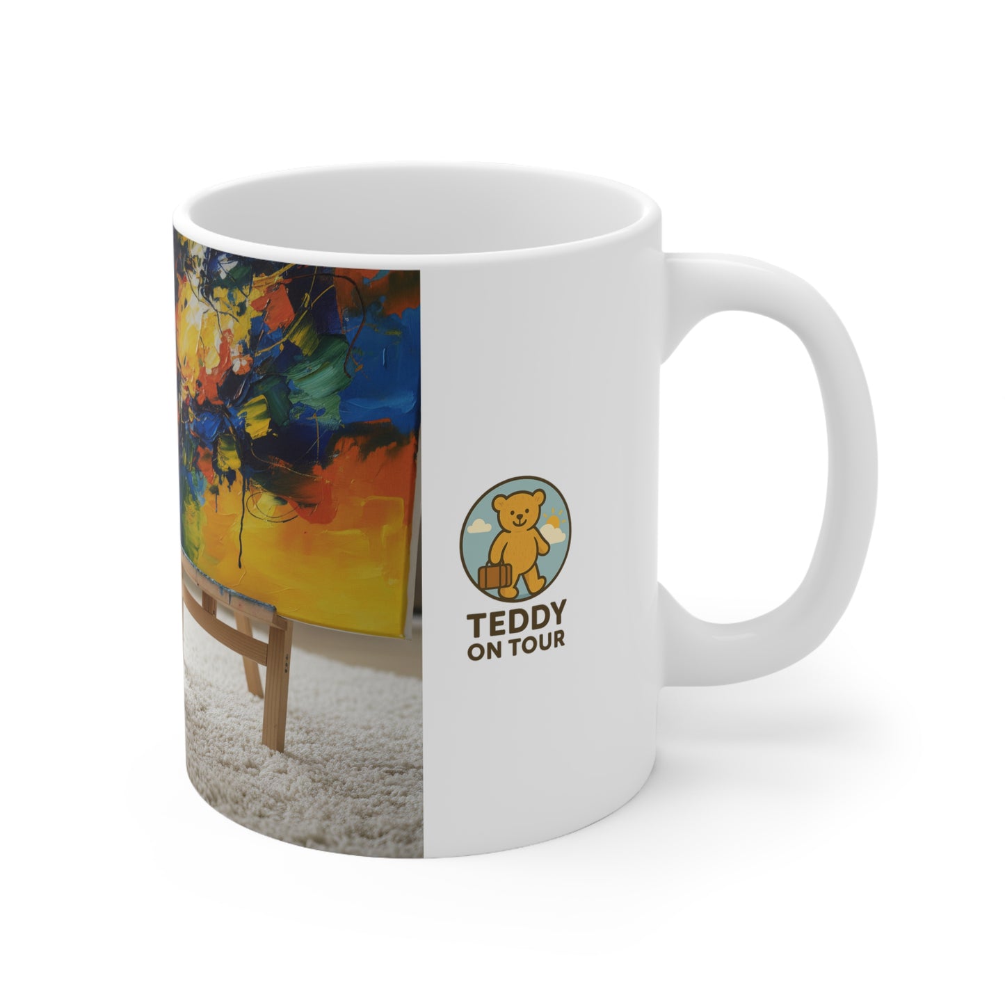 Teddy On Tour – Offis at the Tate Modern Ceramic Coffee Cup