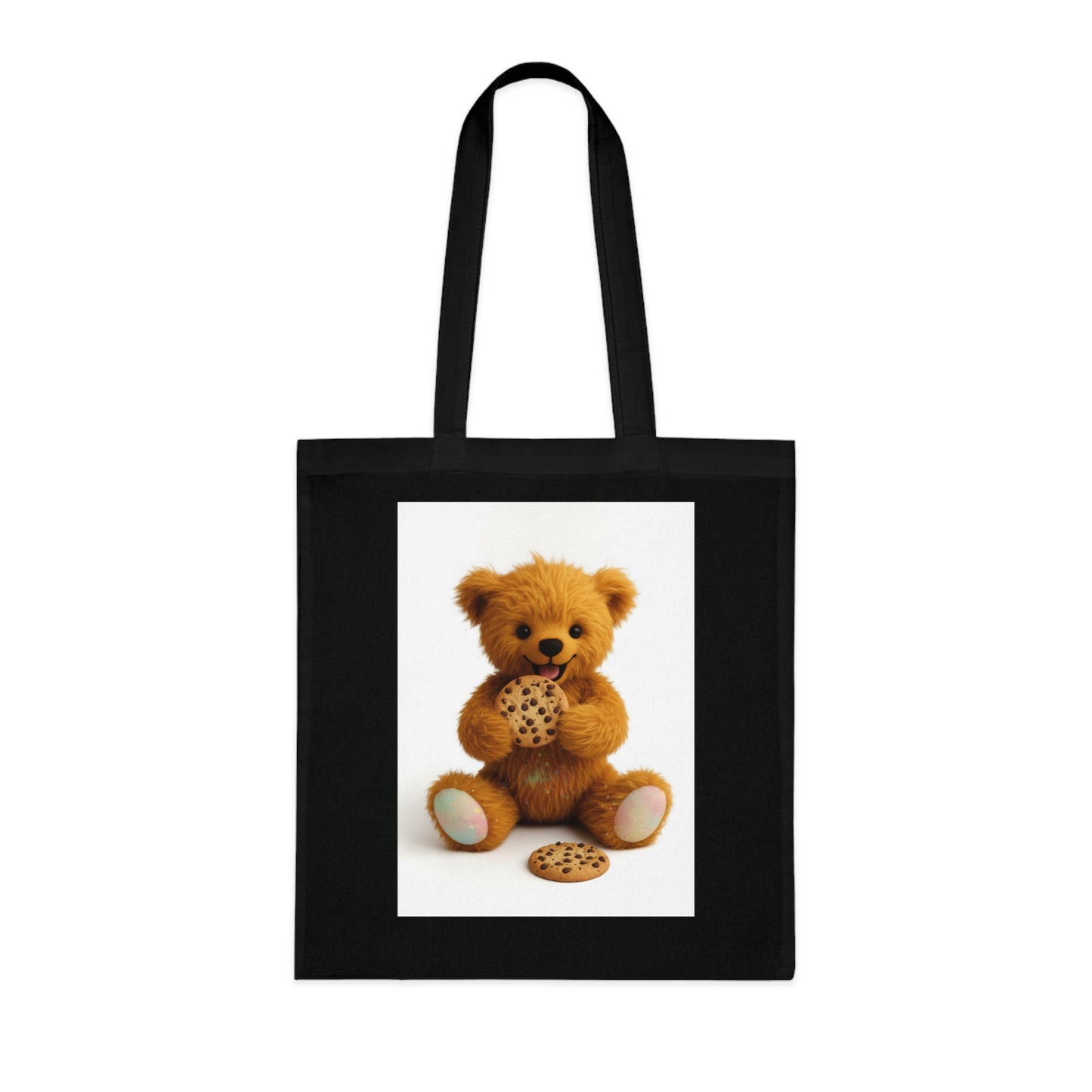 Teddy On Tour Cotton Tote Bag