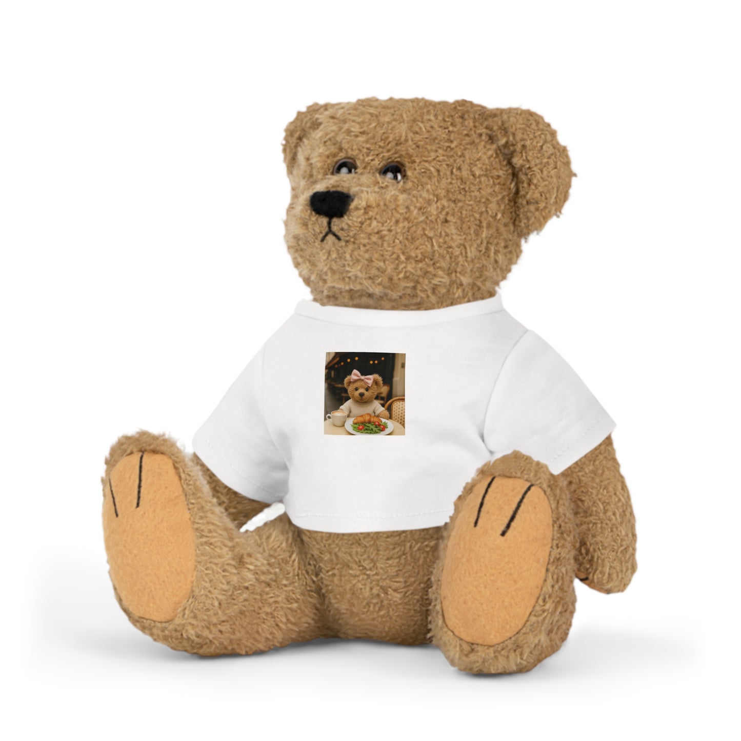 Teddy On Tour – Luna in Paris Plush Toy with T-Shirt