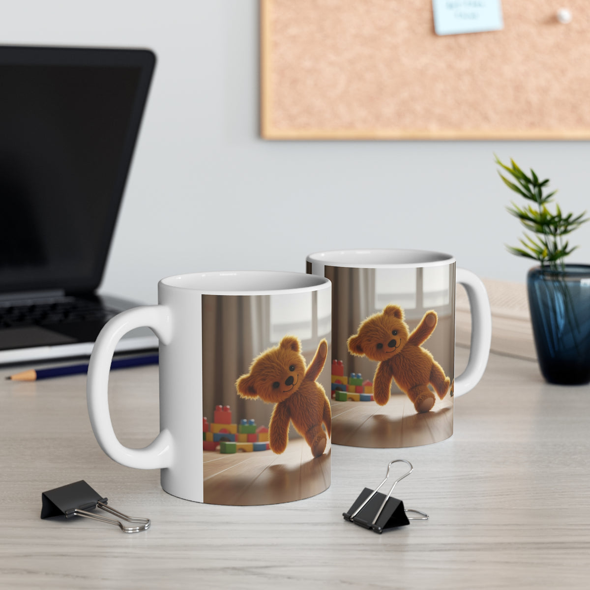 Teddy On Tour Teddy Ceramic Mug